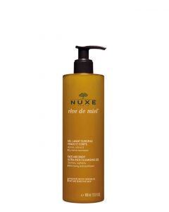 Nuxe Reve de Miel Face and Body Ultrarich Cleansing Gel, 400 ml.